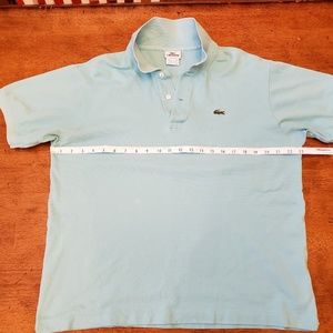 Lacoste Sea Foam Men's Polo Size 6